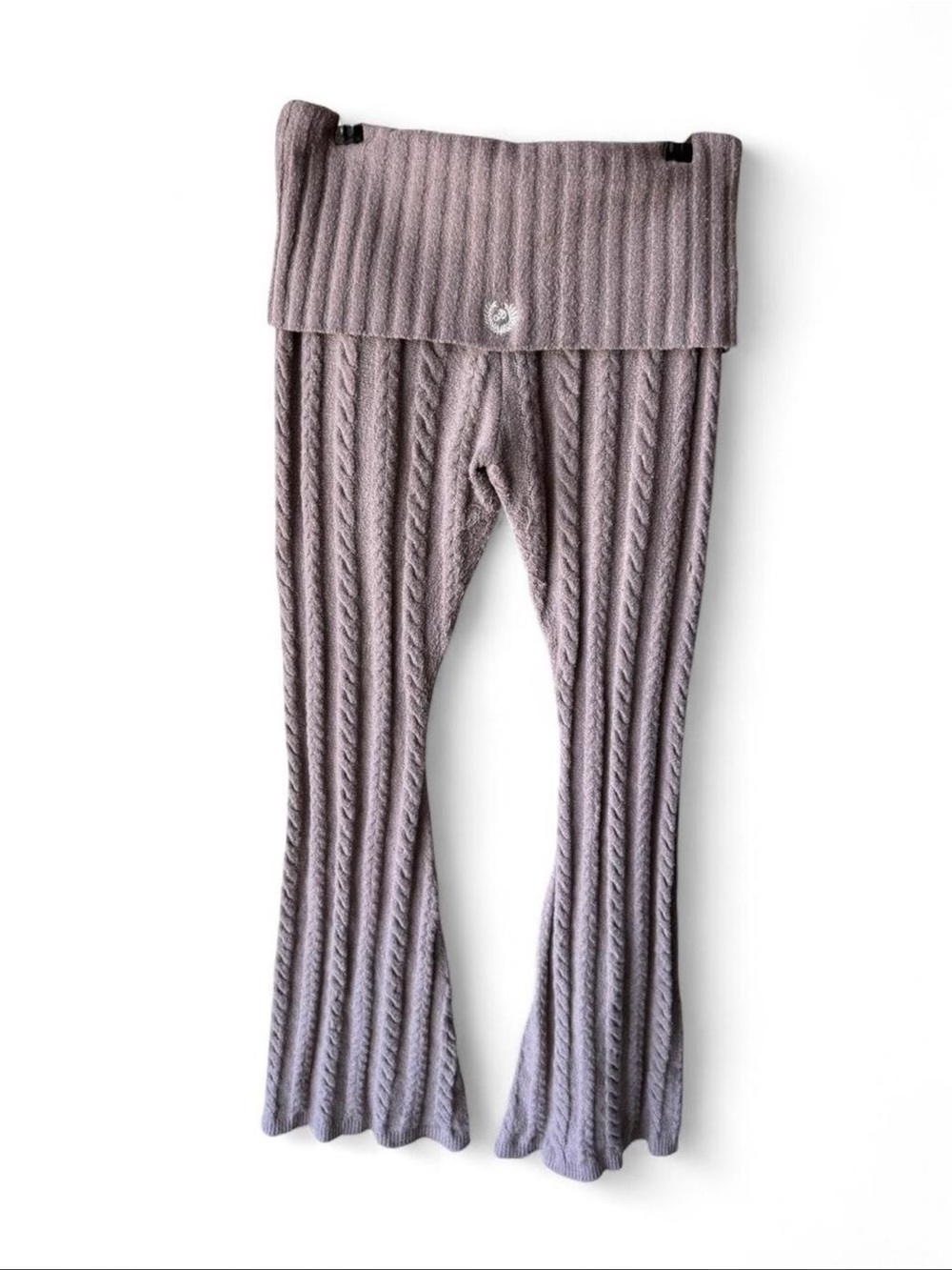 PINK Victoria's Secret Ribbed Knit Pants in Mauve